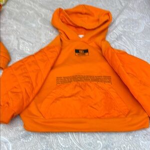 Orange Kids Hoodie